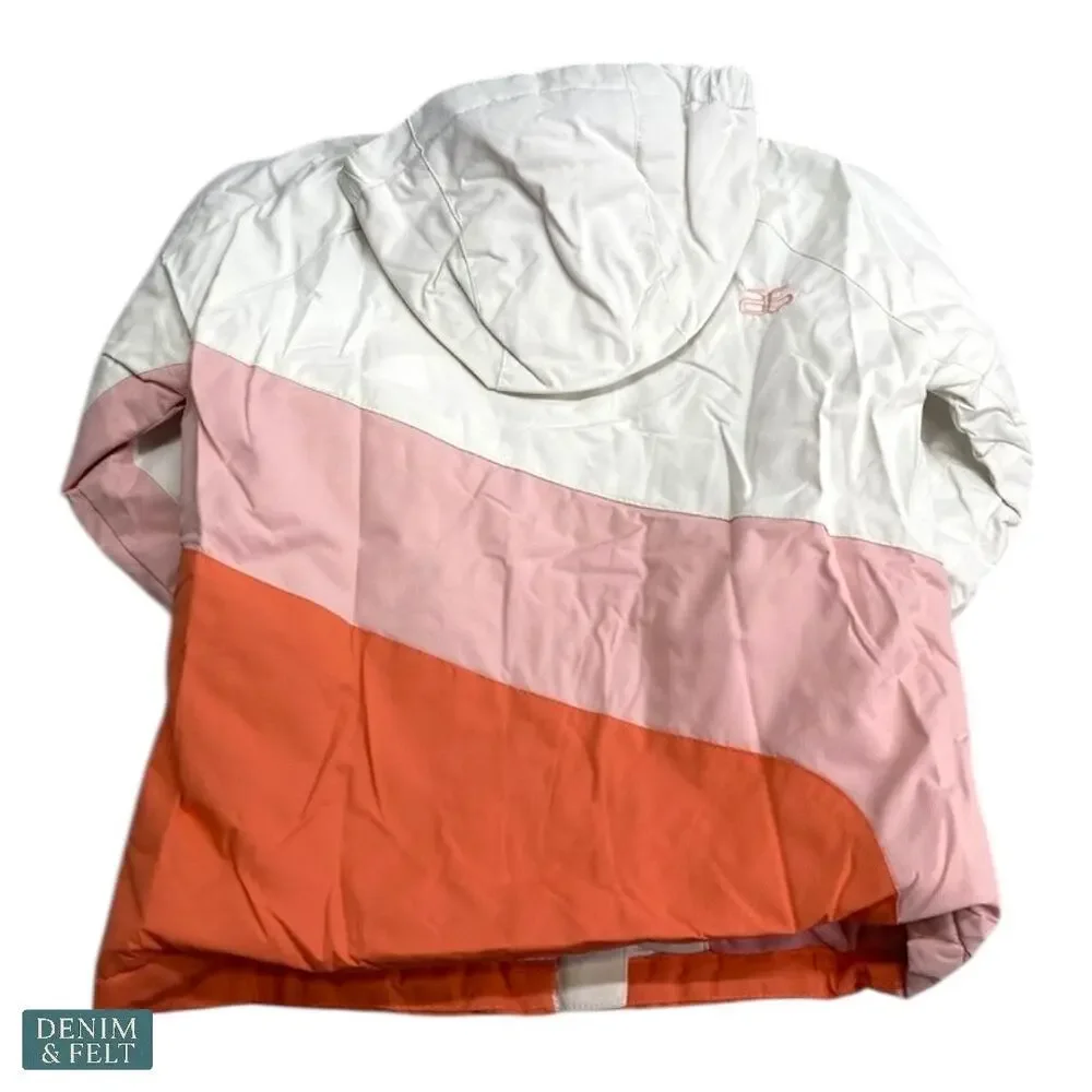 NEW‎ Arctix Girls Frost Colorblock Insulated Winter Parka Jacket White (XS)